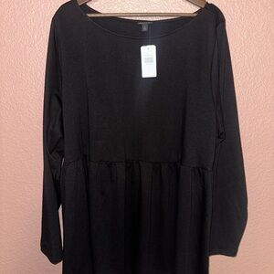 NWT Torrid 4X Babydoll Crew Neck Top